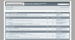 Desktop Screenshot of orgel-forum.de